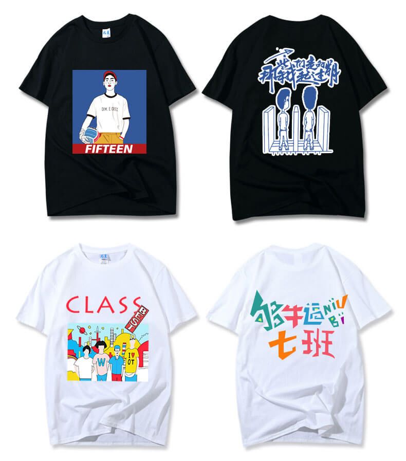 原创欧美和韩国风系列班服