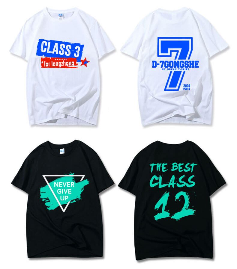 原创欧美和韩国风系列班服