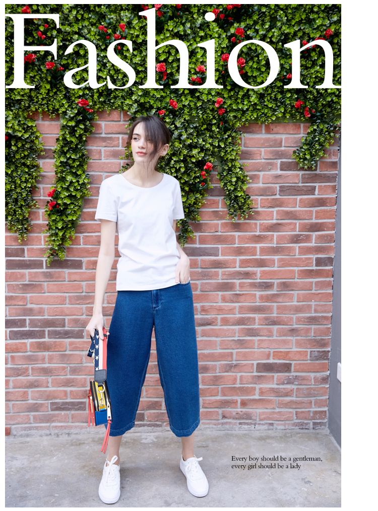 潮T（欧美日韩风）高端定制(另外有五分袖的款式，请咨询客服）