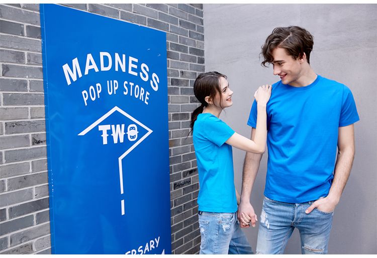 潮T（欧美日韩风）高端定制(另外有五分袖的款式，请咨询客服）