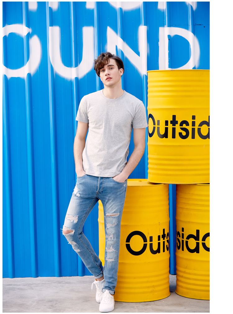 潮T（欧美日韩风）高端定制(另外有五分袖的款式，请咨询客服）