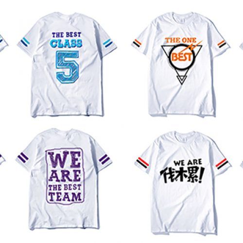 潮牌短袖卫衣班服