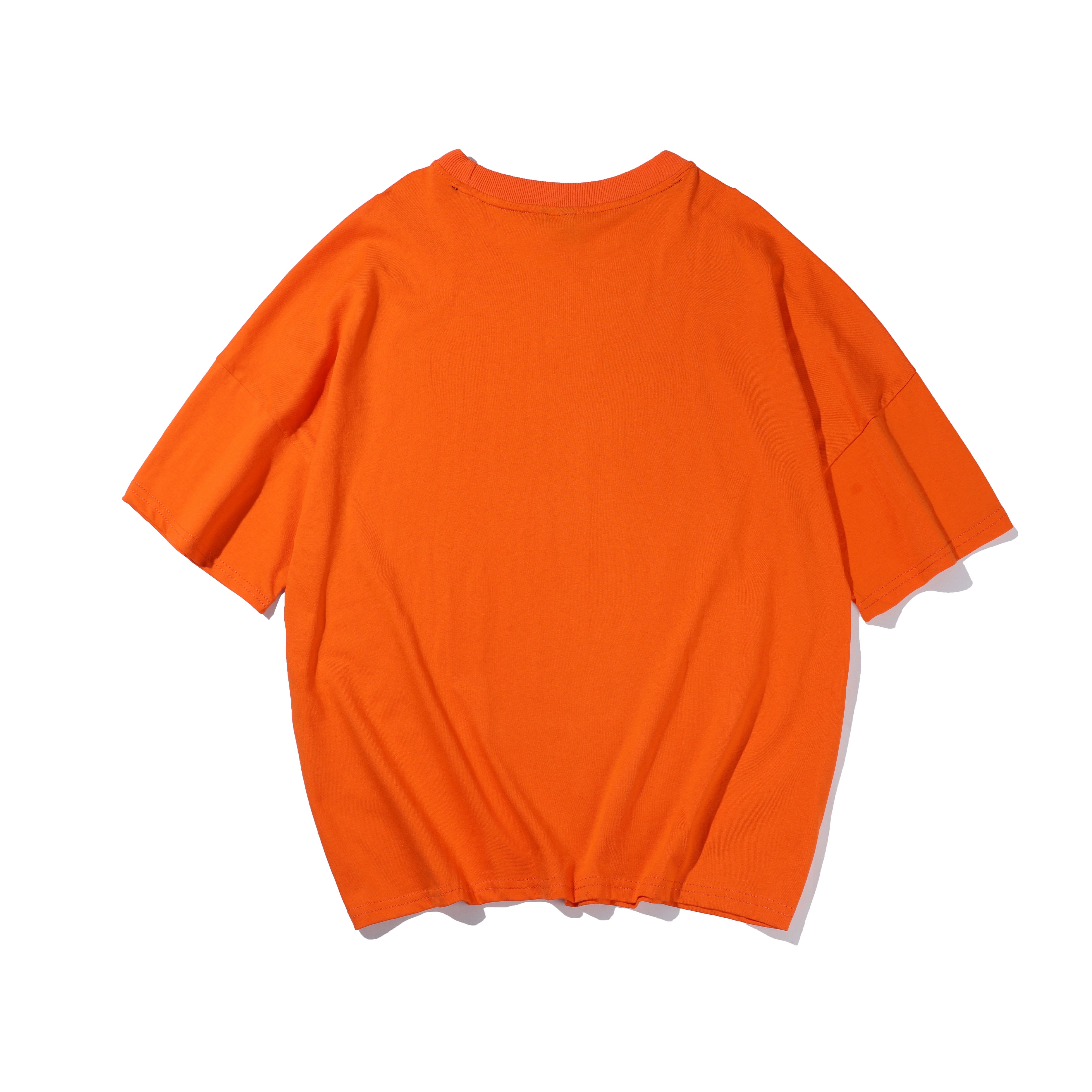 潮牌精梳棉T恤（精梳棉七分袖））