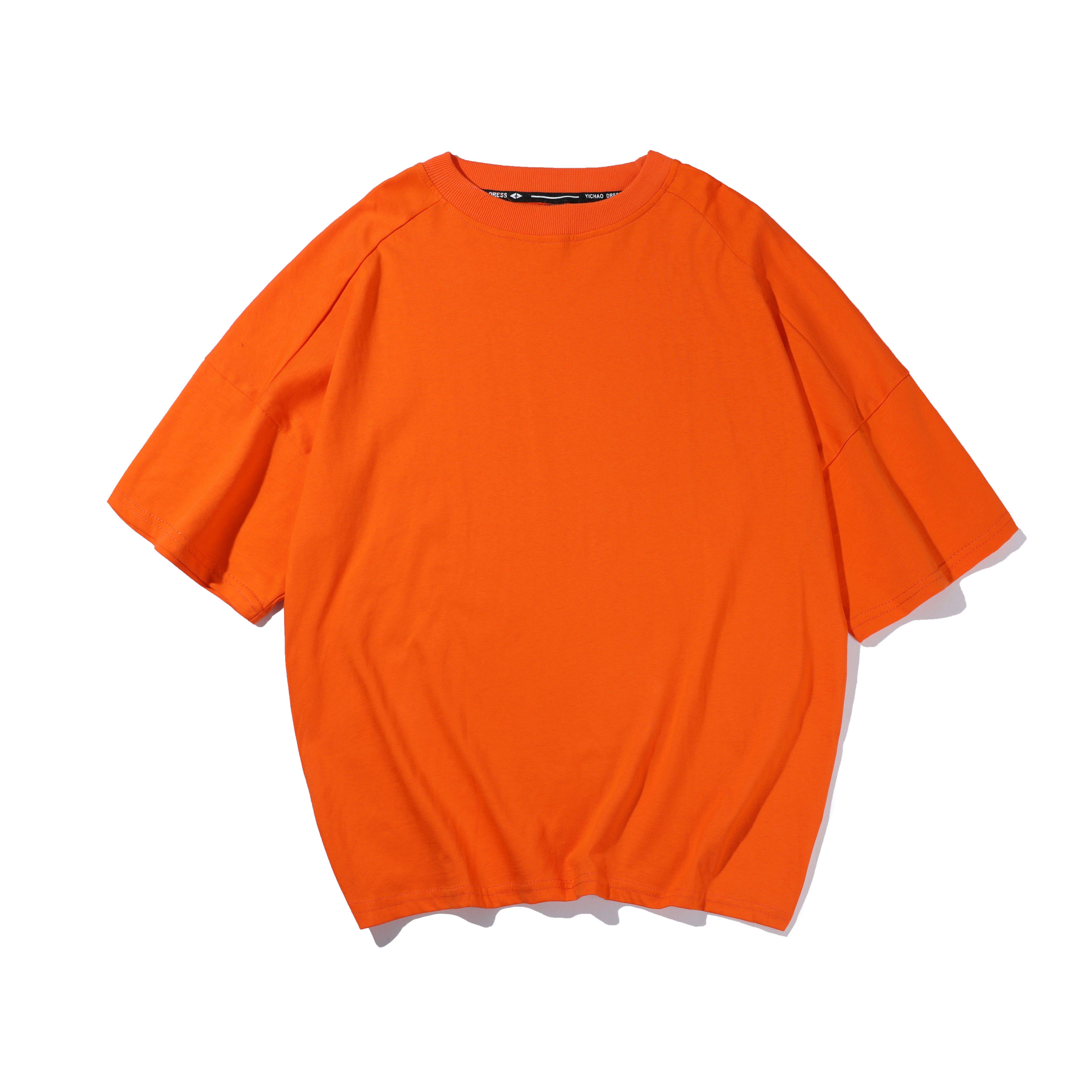 潮牌精梳棉T恤（精梳棉七分袖））