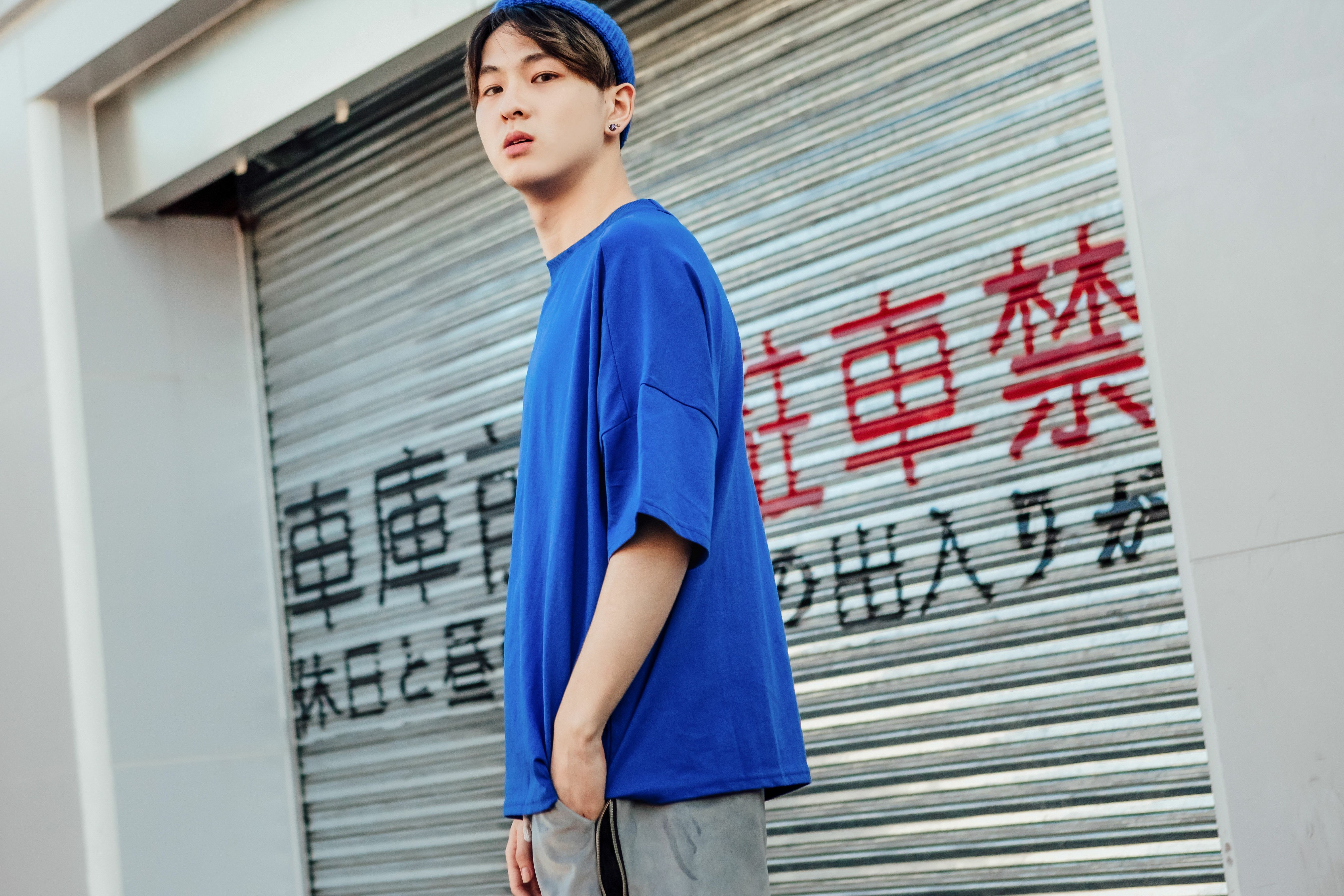 潮牌精梳棉T恤（精梳棉七分袖））