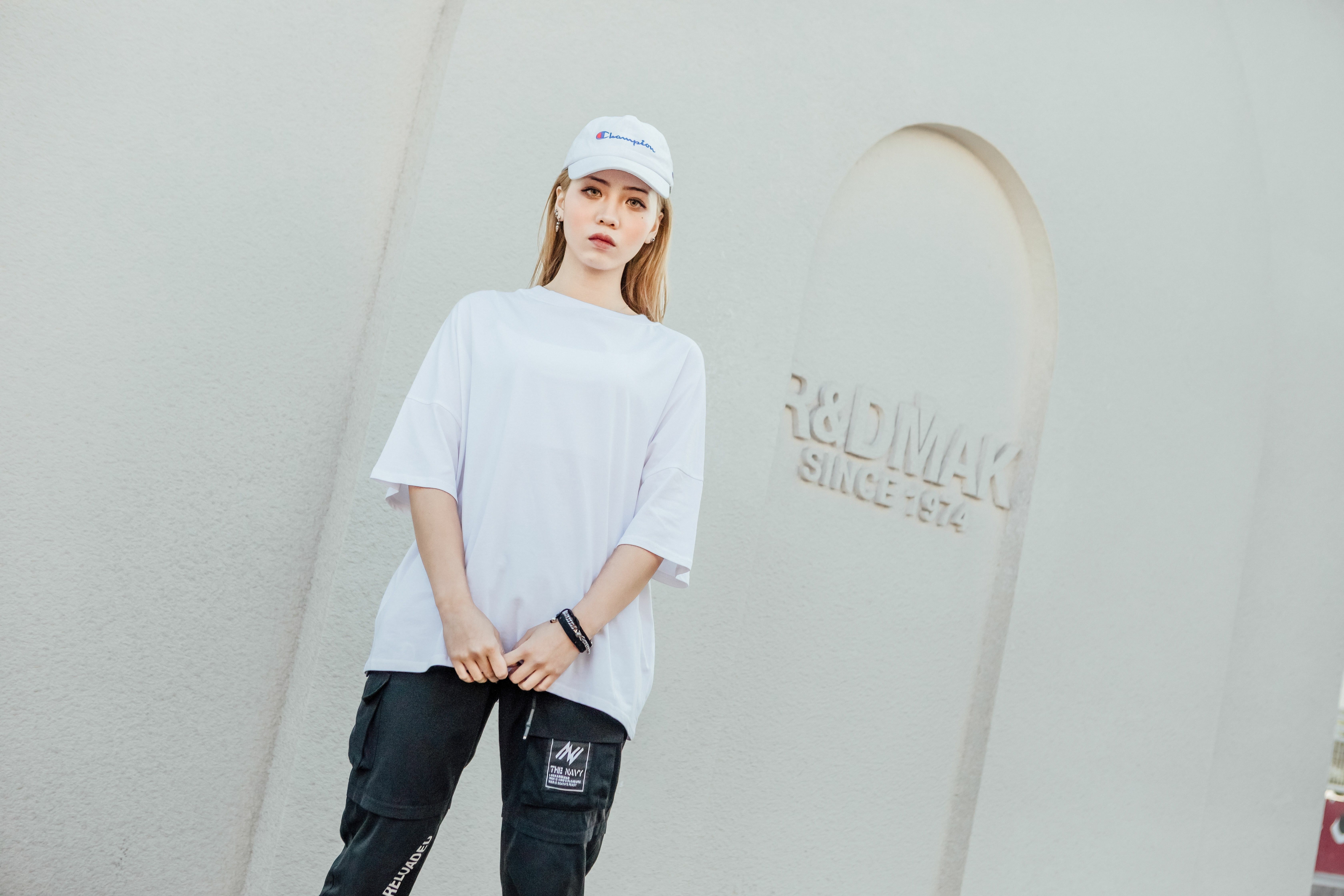 潮牌精梳棉T恤（精梳棉七分袖））