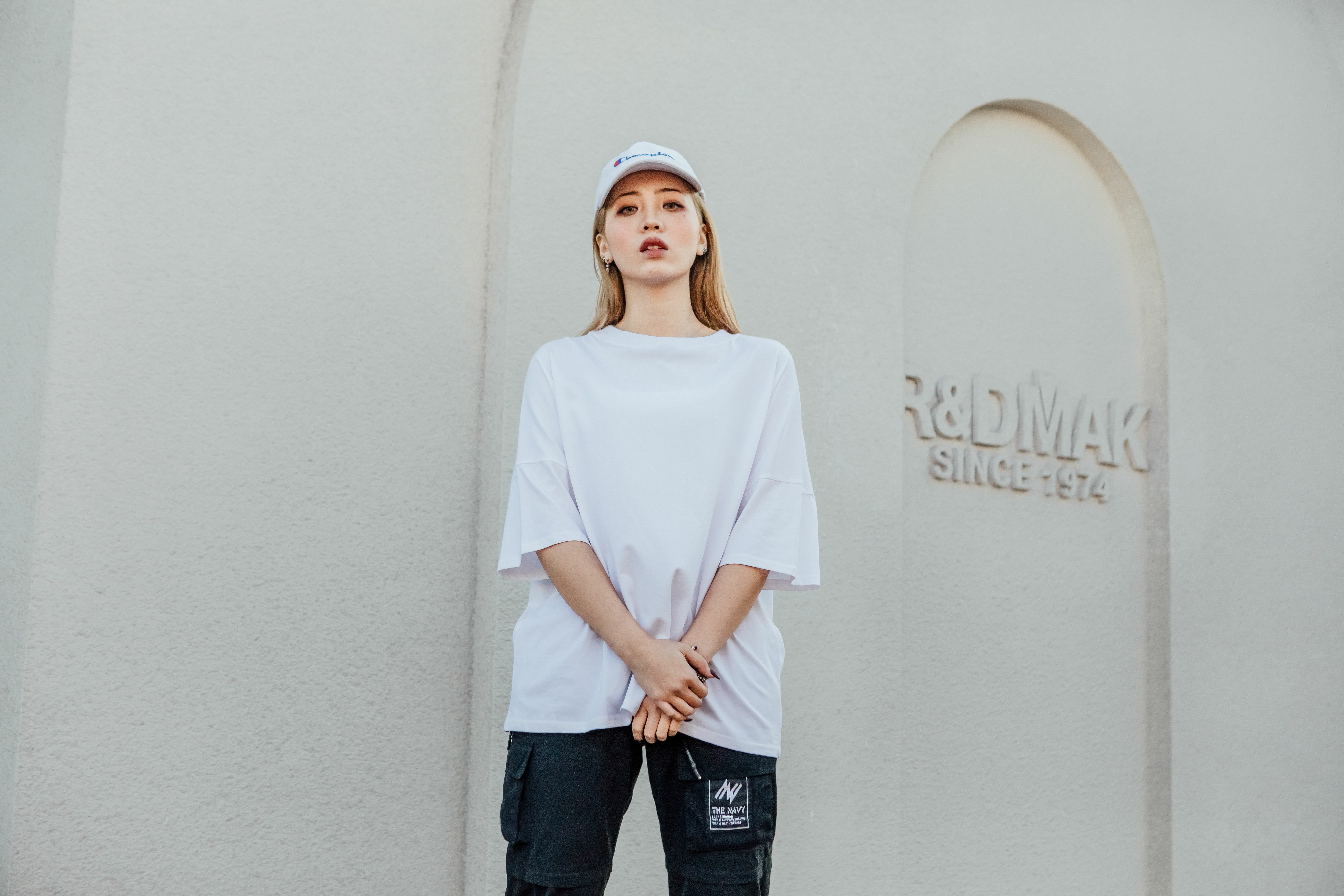 潮牌精梳棉T恤（精梳棉七分袖））