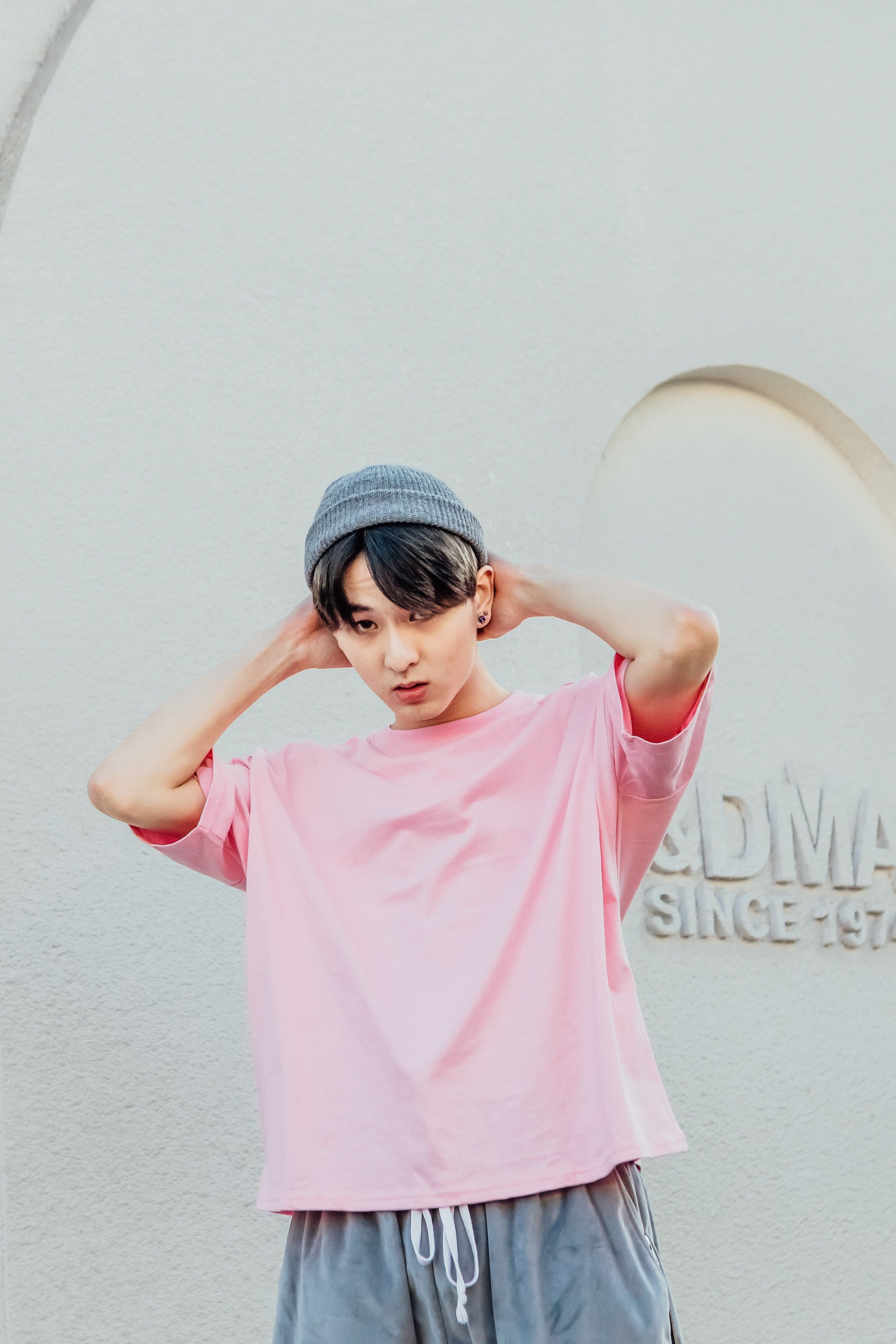 潮牌精梳棉T恤（精梳棉七分袖））