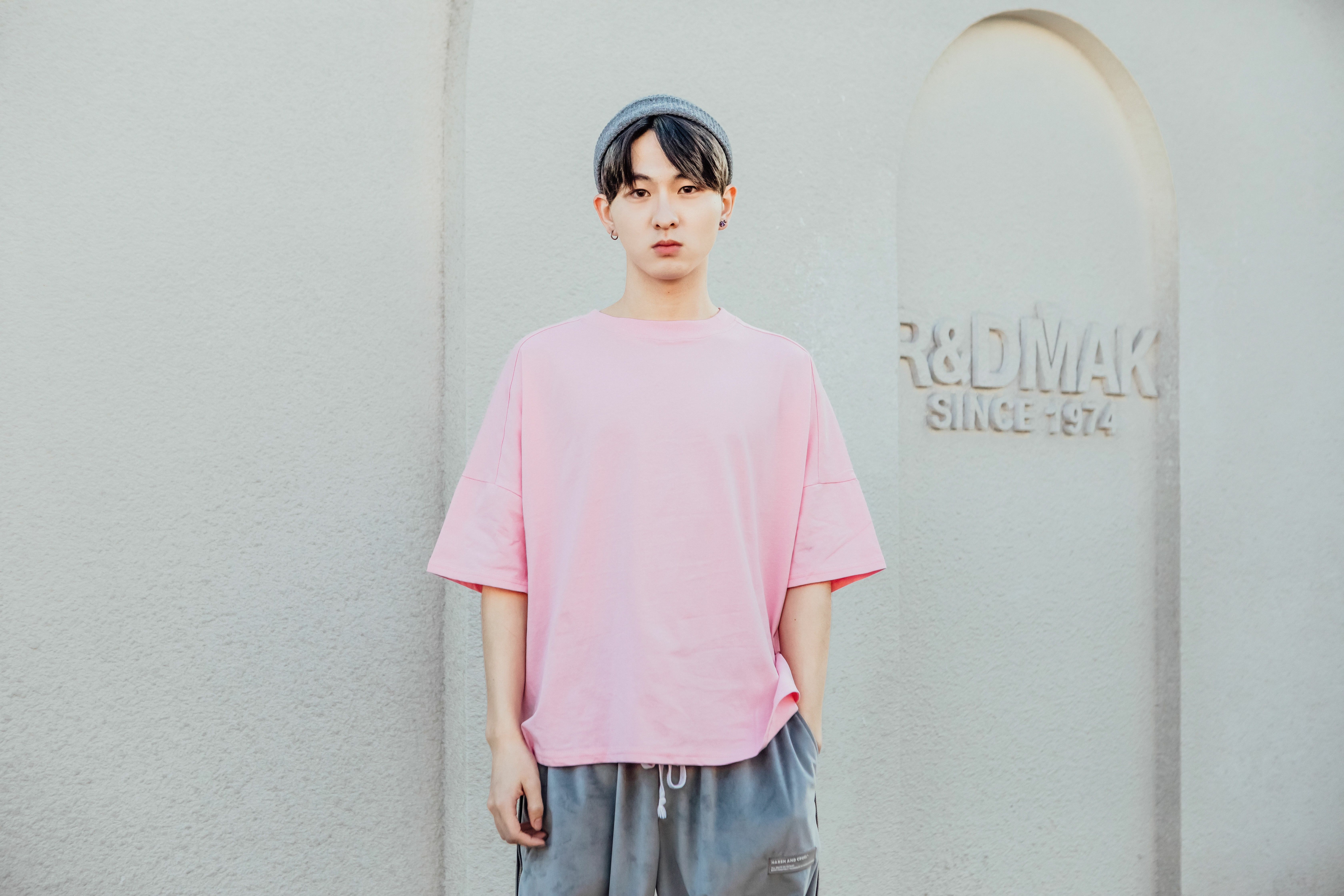 潮牌精梳棉T恤（精梳棉七分袖））