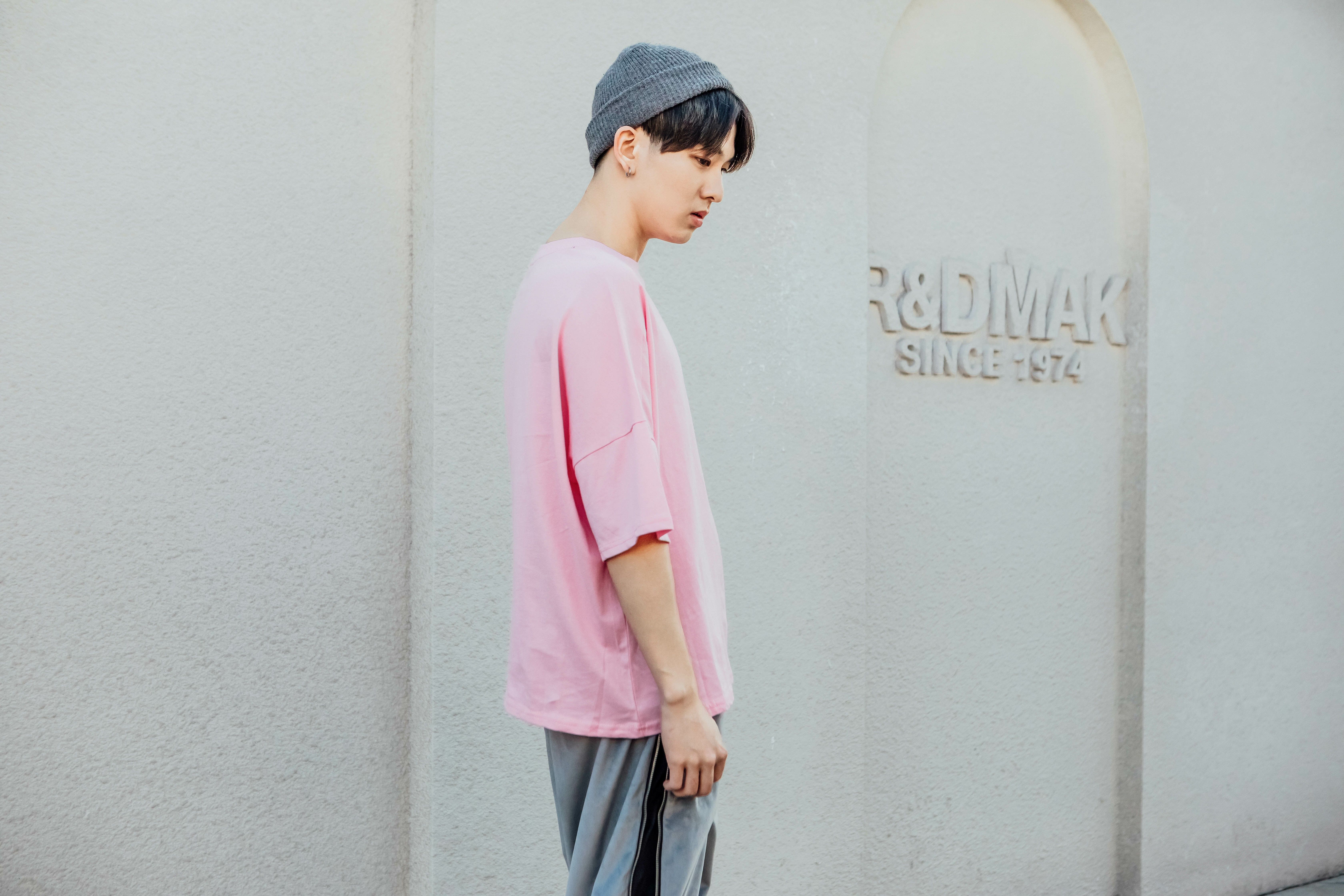 潮牌精梳棉T恤（精梳棉七分袖））