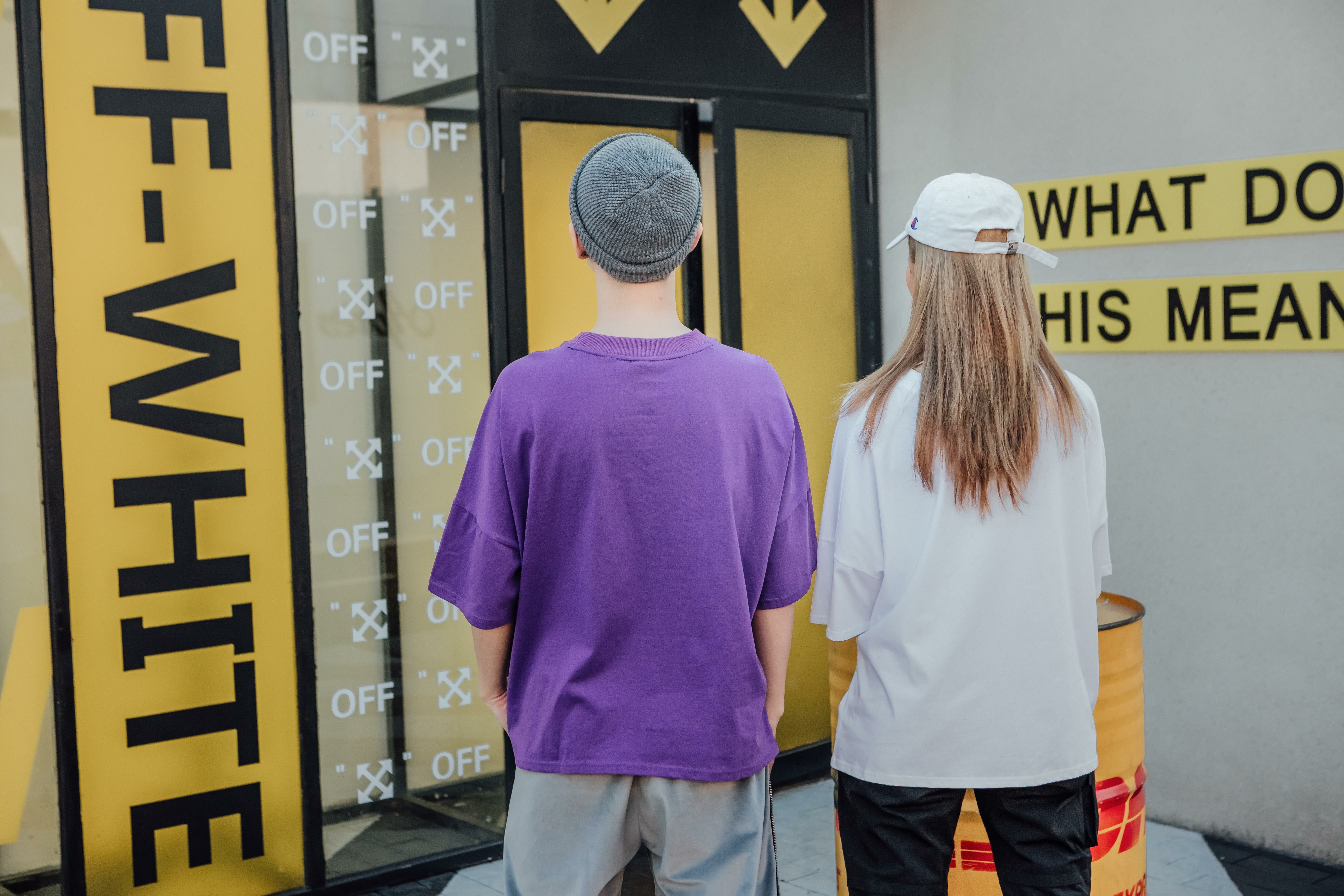 潮牌精梳棉T恤（精梳棉七分袖））