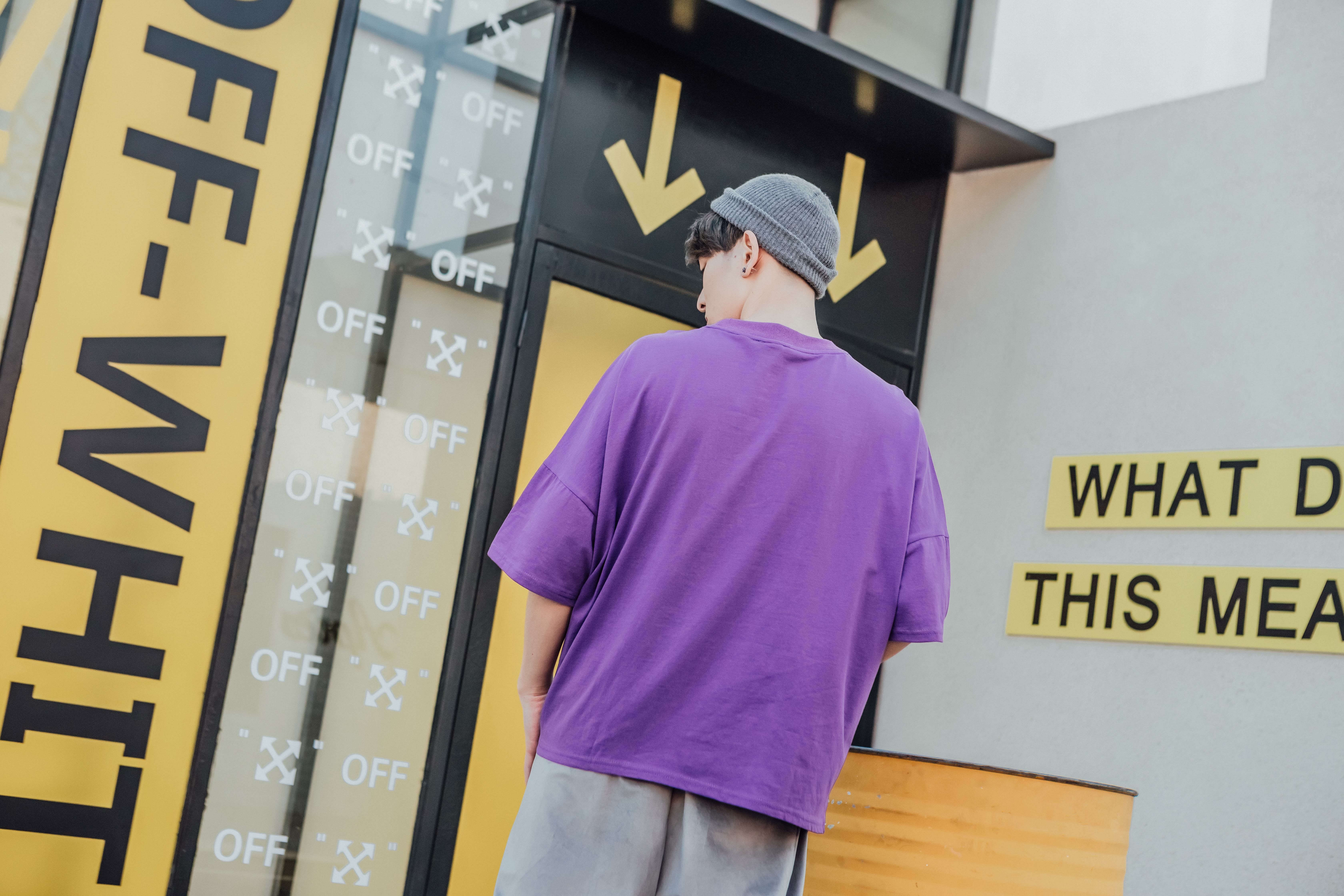 潮牌精梳棉T恤（精梳棉七分袖））