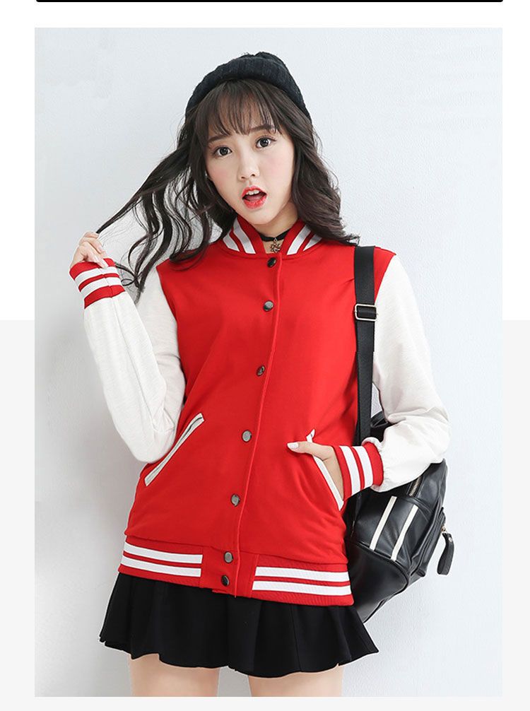 棒球衣班服定制（纽扣时尚型）