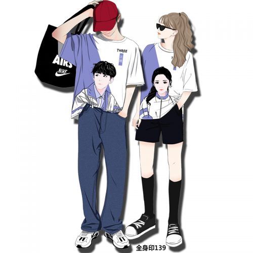 高端全身印（情侣班服）