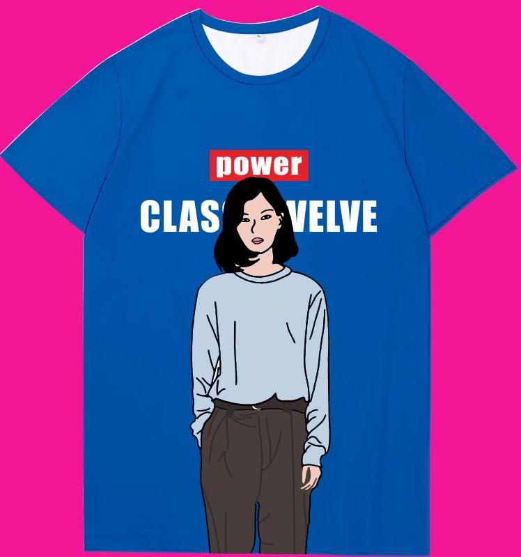 高端全身印（情侣班服）