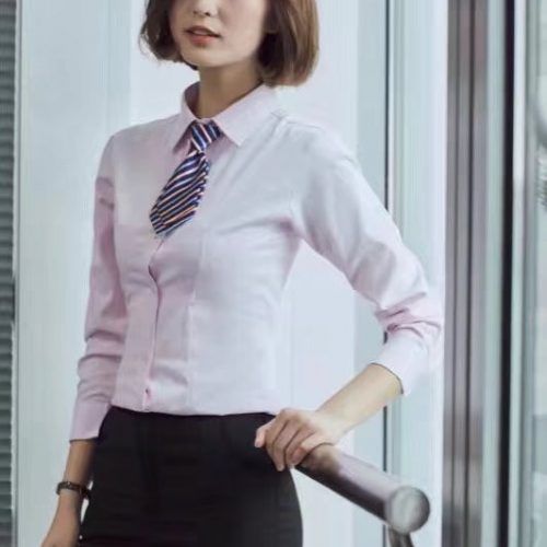 衬衫男女138男女款白粉蓝男S-4XL 女S-3XL(CB8F)