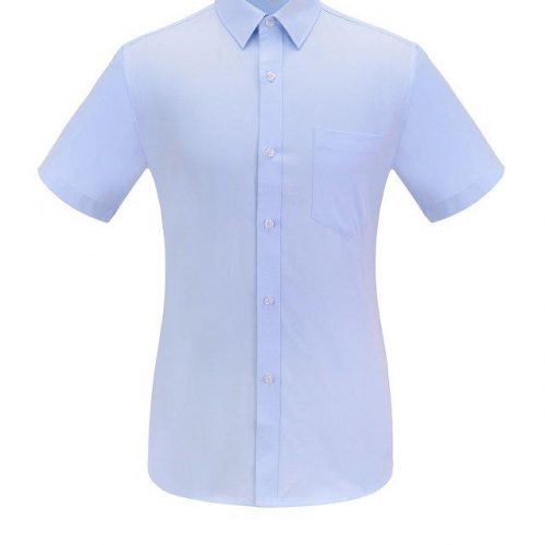 男衬衫细斜纹5801短袖  做订单类(F336)