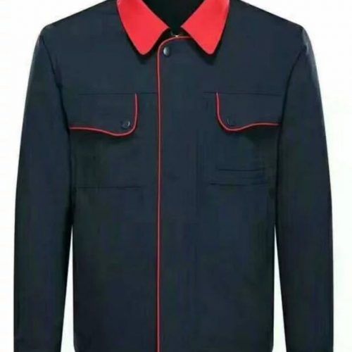 工装S165款 现货1300套藏蓝红领(D6A1)