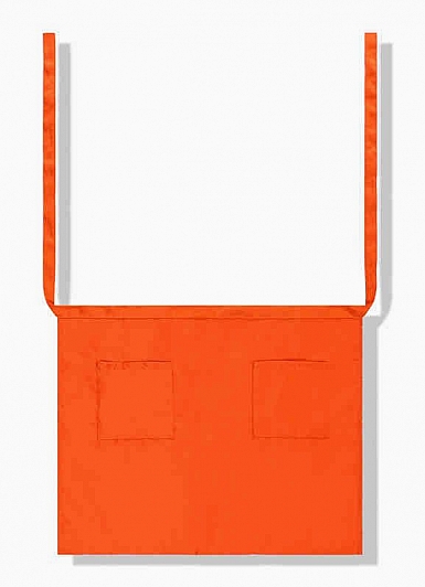 CFWQ05 纯色CVC半身围裙-6个色