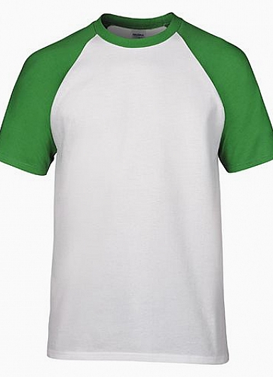 撞色插肩T恤（客服QQ：3397916156，客服微信：13286523327）