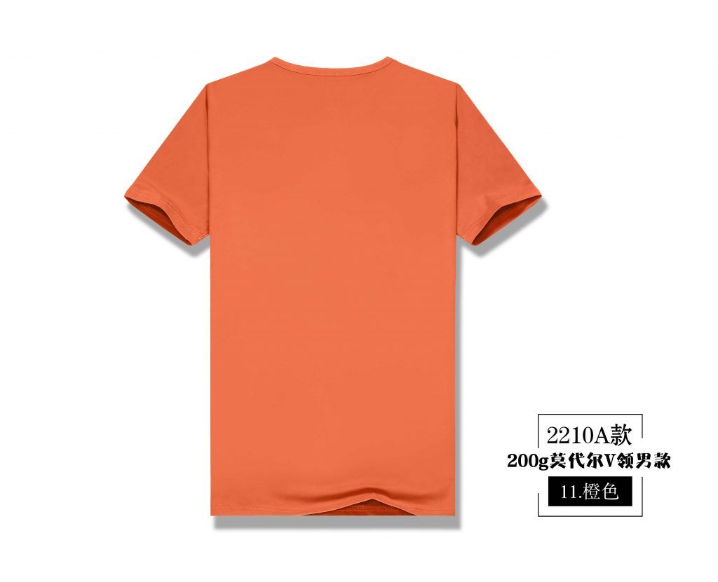 2210#莫代尔V领短袖-第4页