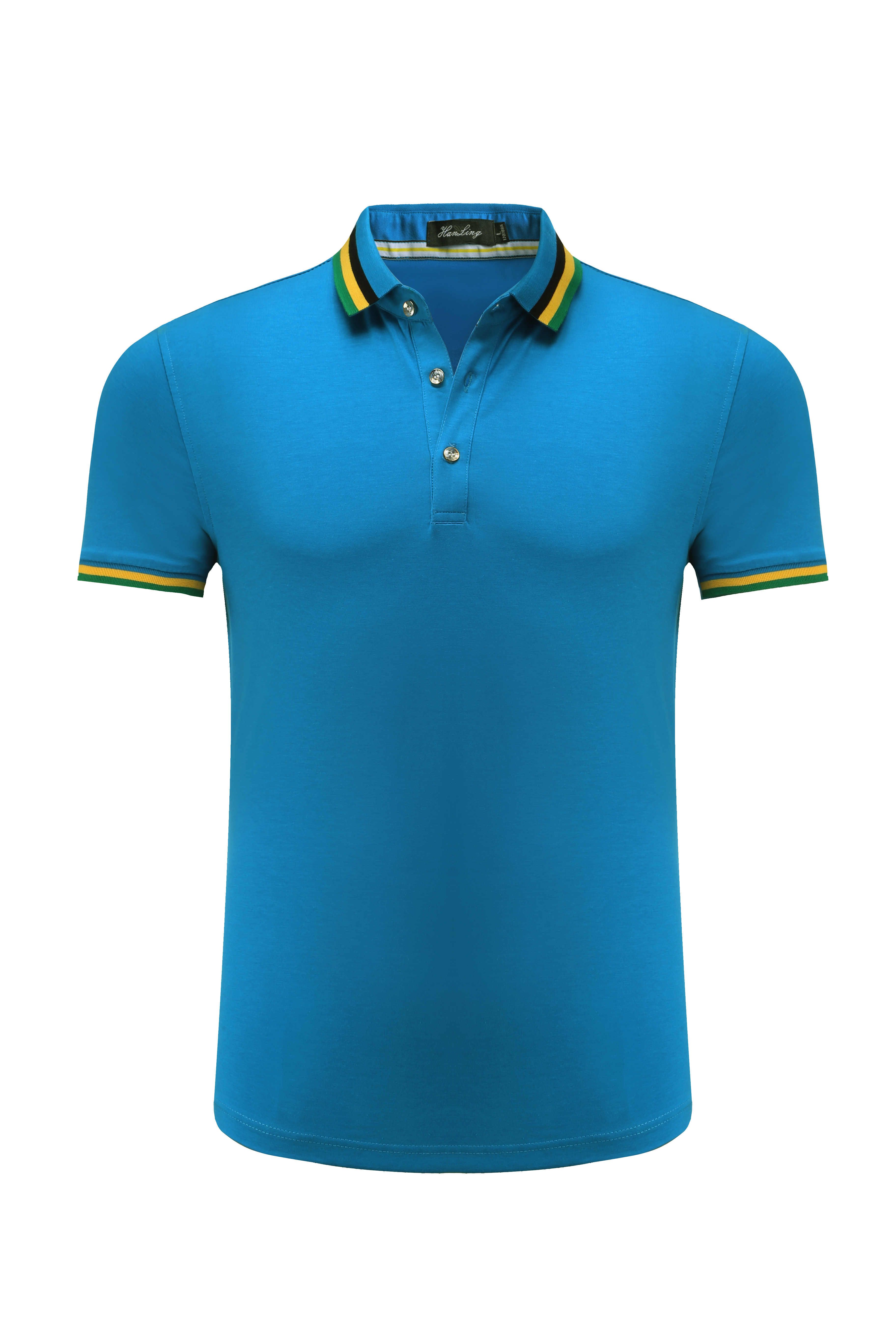 高端6118撞色polo系列（客服QQ：3397916156，客服微信：13286523327）