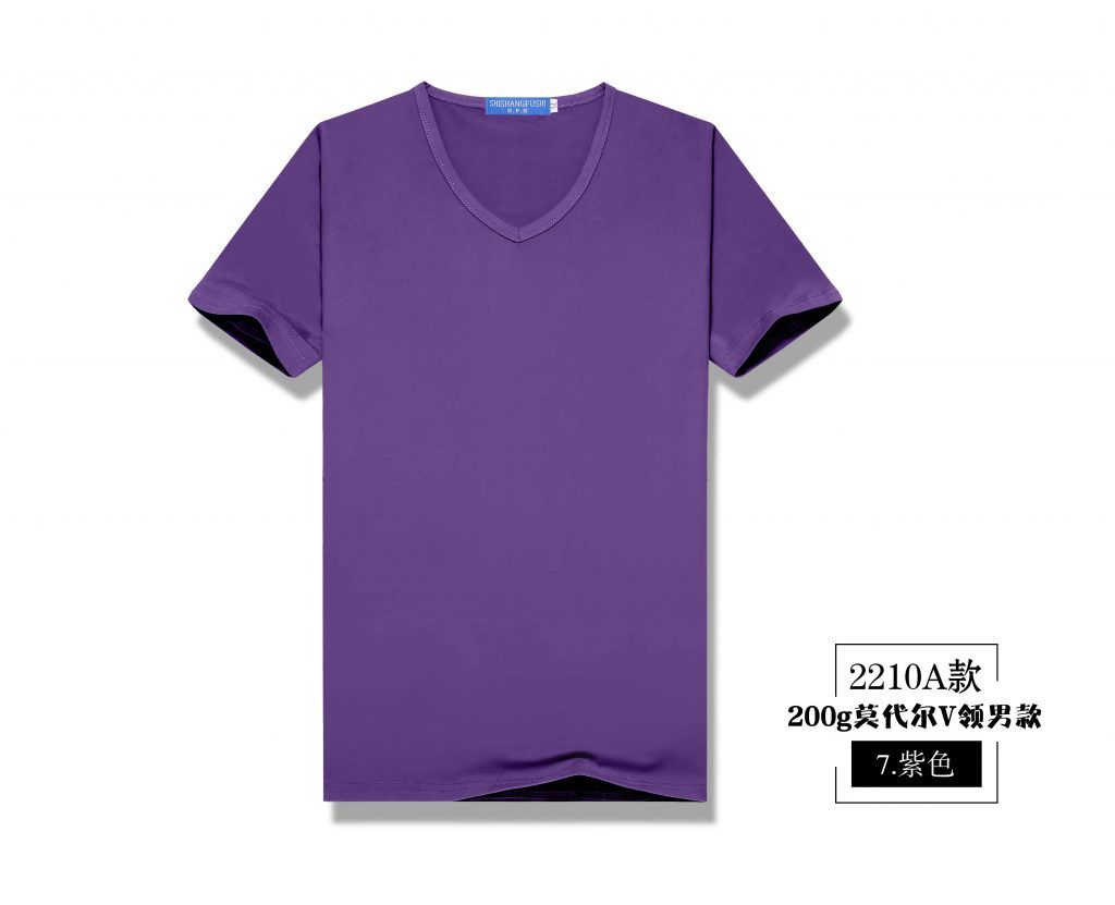 2210#莫代尔V领短袖-第19页