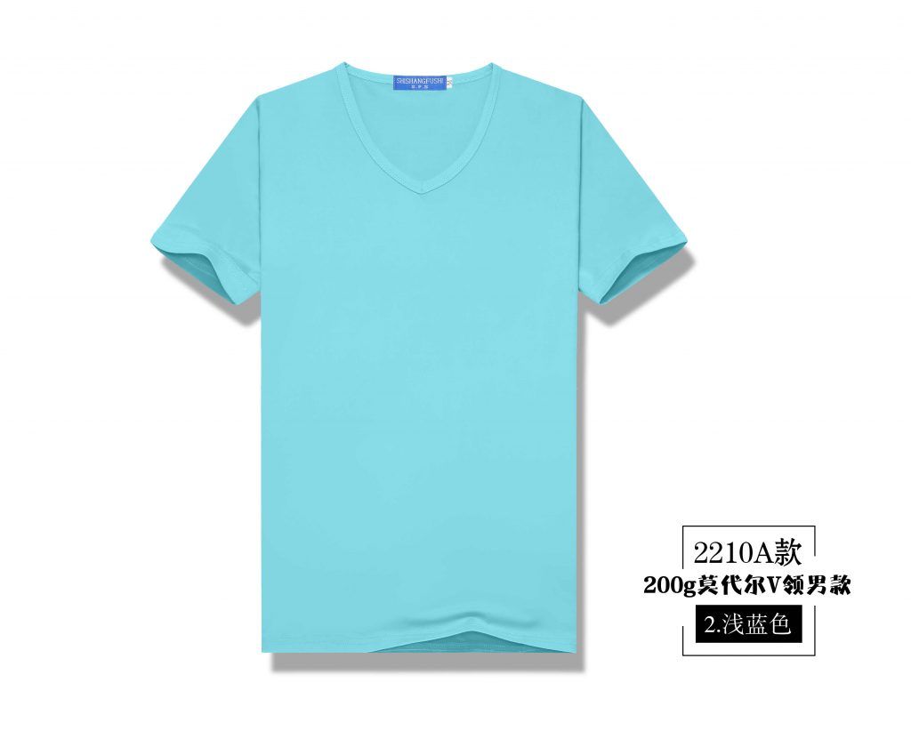 2210#莫代尔V领短袖-第21页
