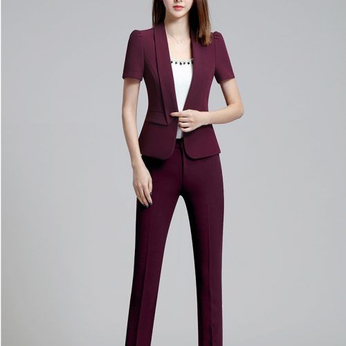 时尚职业装（咨询客服宽松版和修身版）