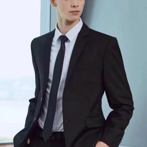 型号：129  版型：修身 颜色：黑色 码数42-56(1311)