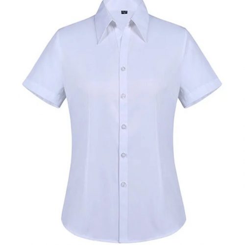 女款细斜纹衬衫33短袖(CA5E)
