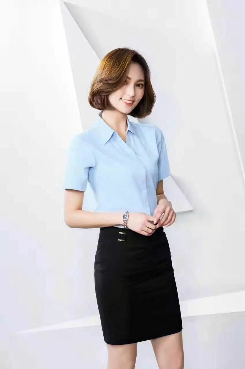 G2000男女高档长短细斜衬衫(9C27)