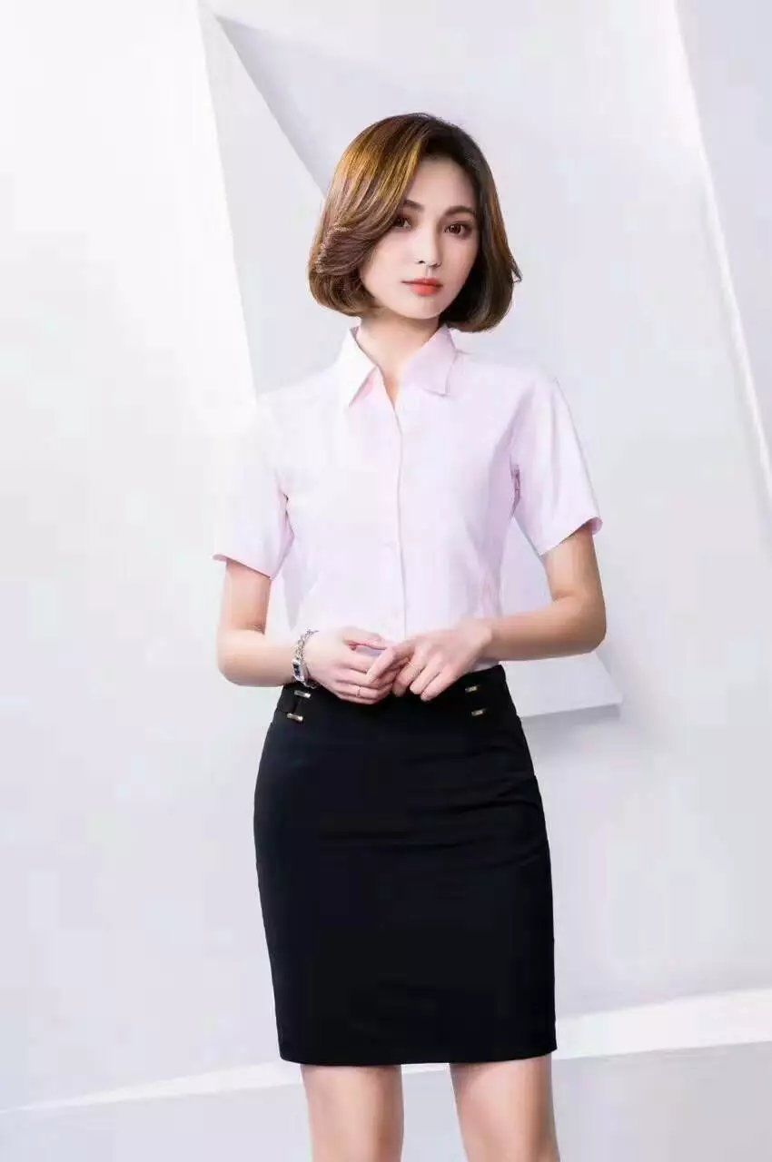 G2000男女高档长短细斜衬衫(9C27)