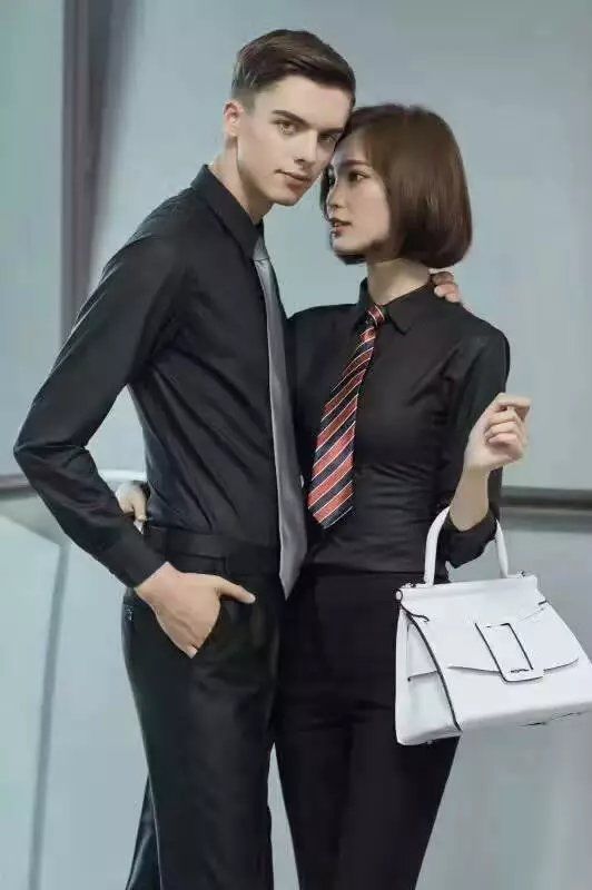 G2000男女高档长短细斜衬衫(9C27)