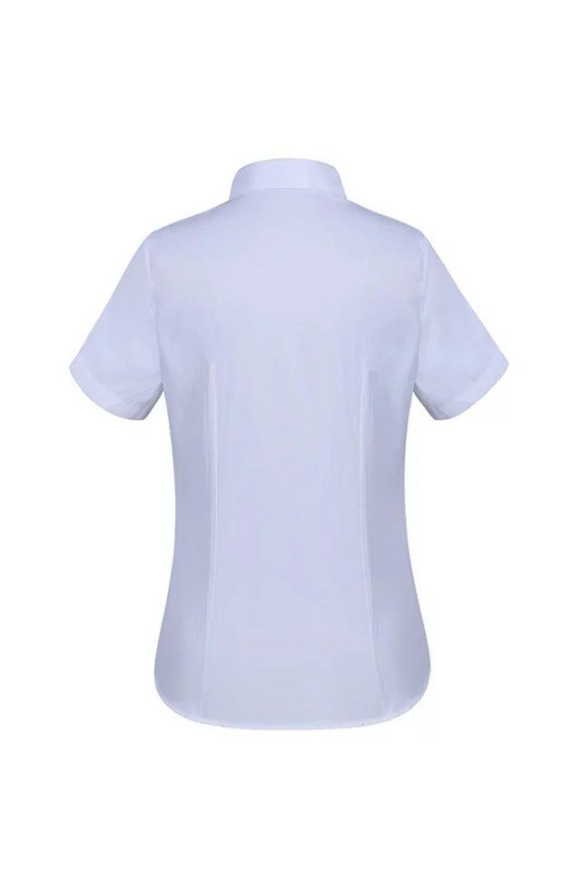 女款细斜纹衬衫33短袖(CA5E)