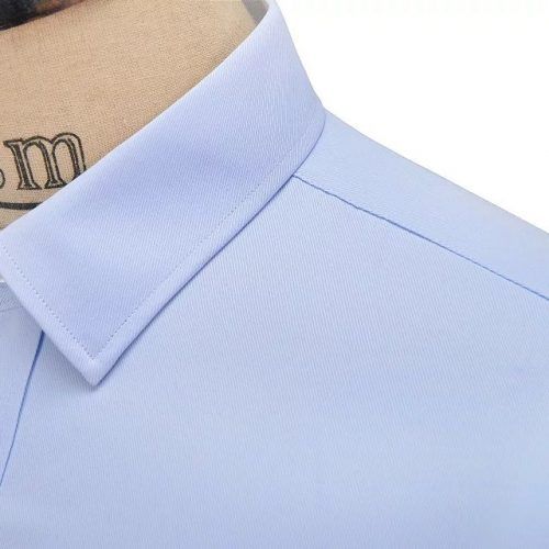 男衬衫细斜纹5801短袖  做订单类(F336)