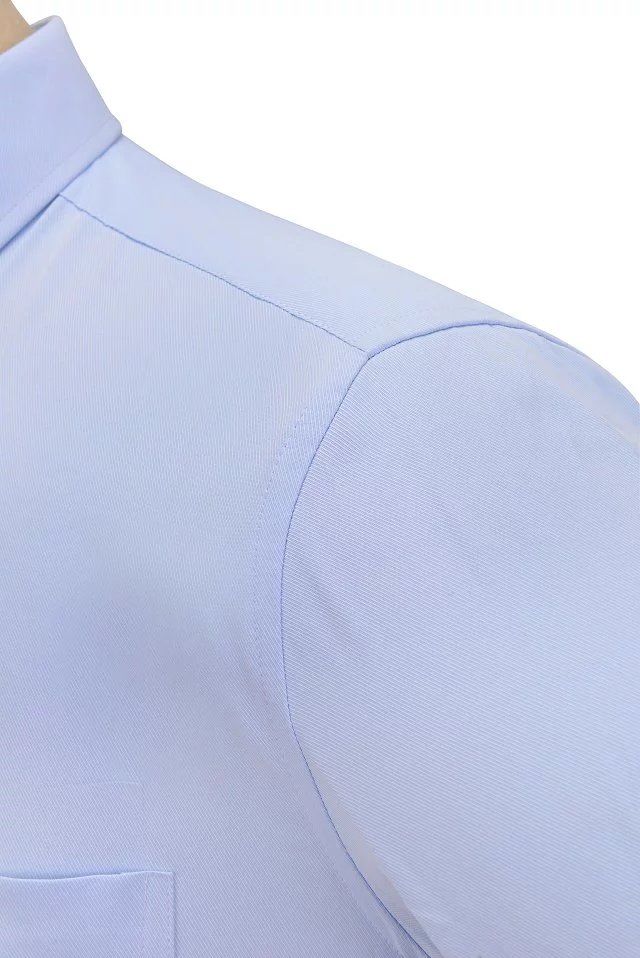 男衬衫细斜纹5801短袖  做订单类(F336)