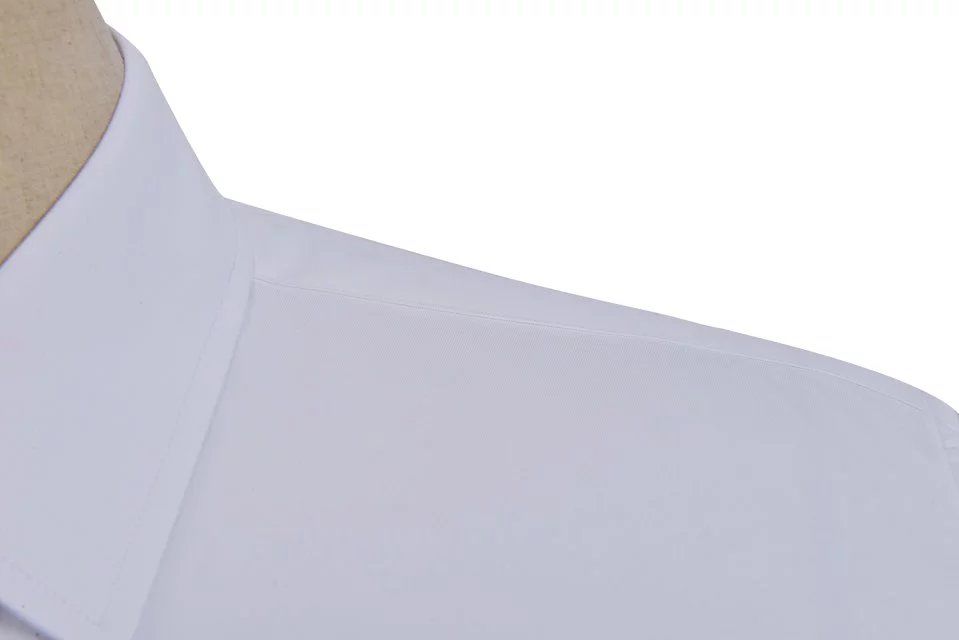 男衬衫细斜纹长袖纯色5801(6768)