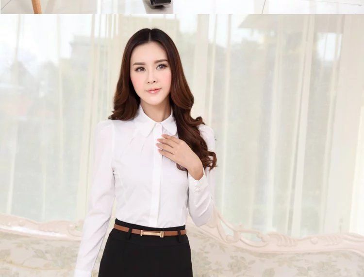 女士长袖衬衫870(D975)