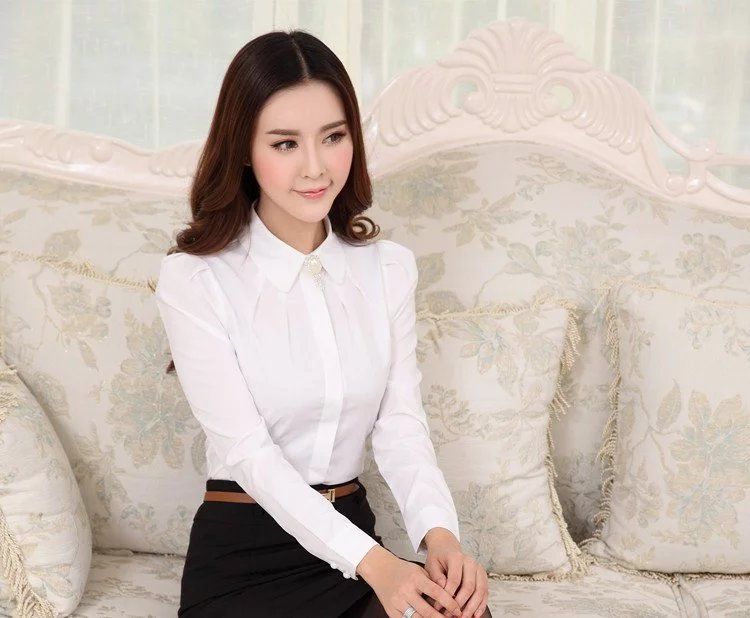 女士长袖衬衫870(D975)