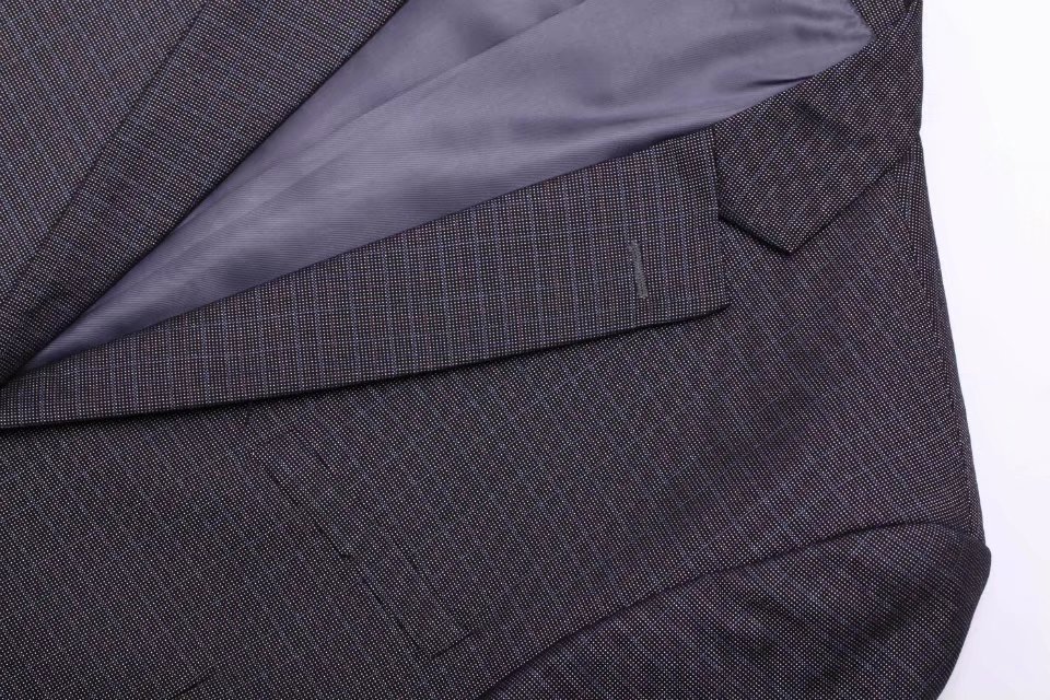 8825灰色西服外套细节图(24BF)