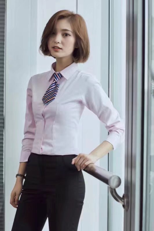 衬衫男女138男女款白粉蓝男S-4XL 女S-3XL(CB8F)