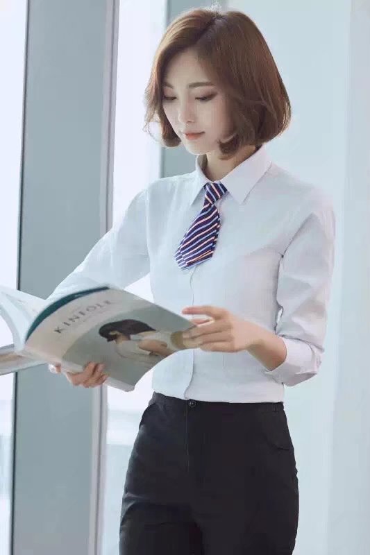 衬衫男女138男女款白粉蓝男S-4XL 女S-3XL(CB8F)