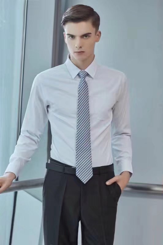 衬衫男女138男女款白粉蓝男S-4XL 女S-3XL(CB8F)