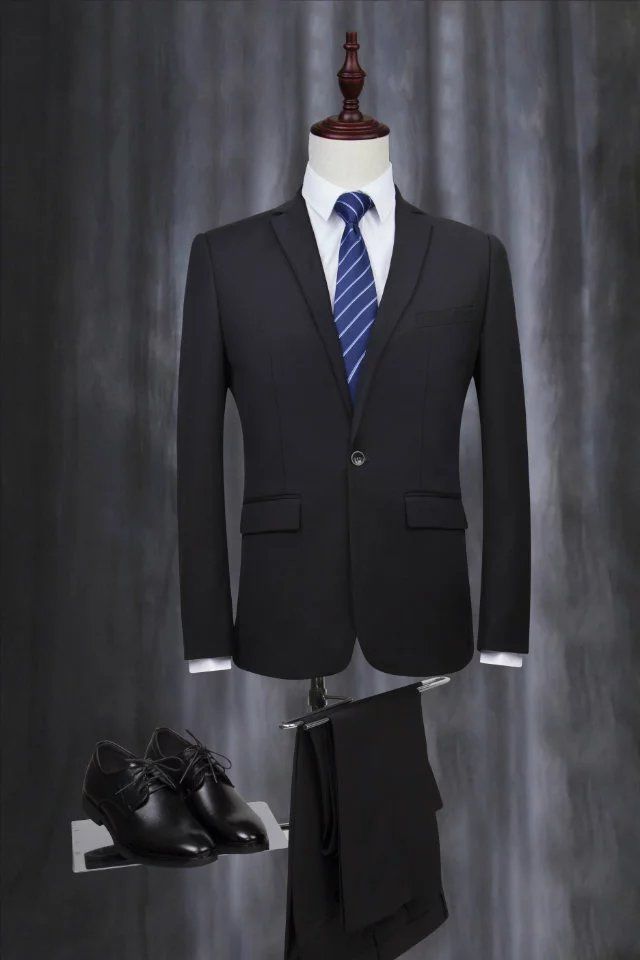 129#双扣，121-1#单扣韩版细斜纹套装(93B0)