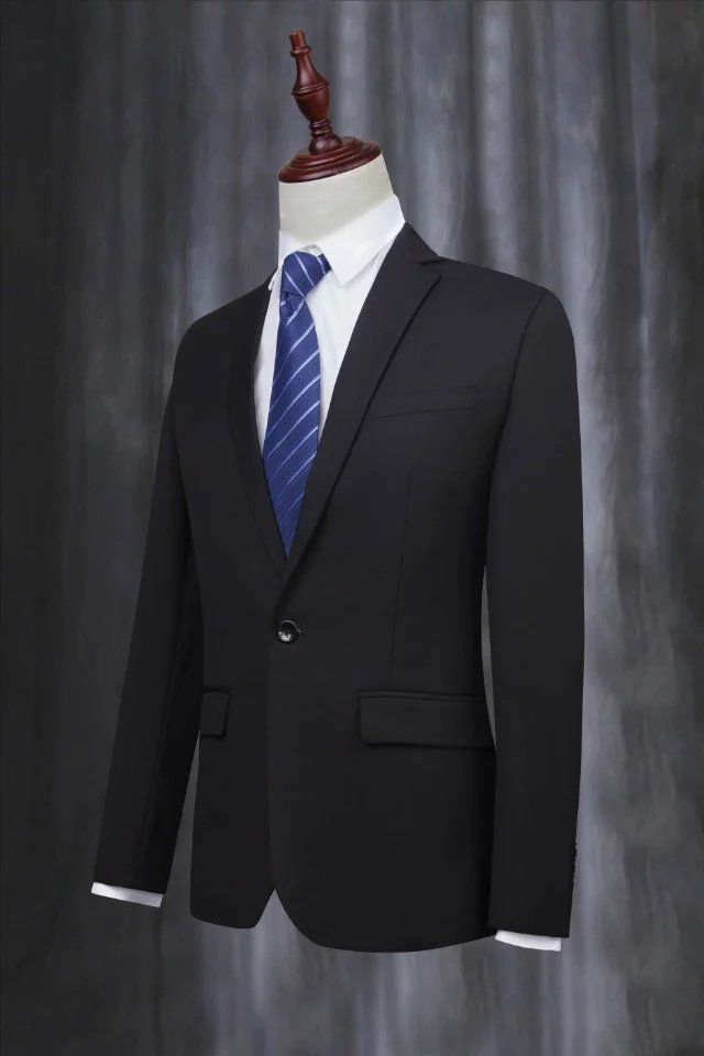 129#双扣，121-1#单扣韩版细斜纹套装(93B0)