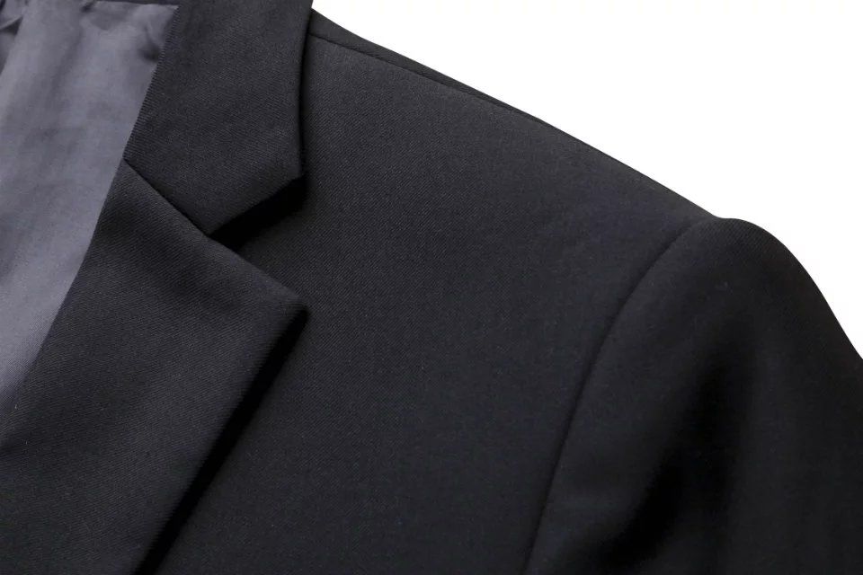 129#双扣，121-1#单扣韩版细斜纹套装(93B0)