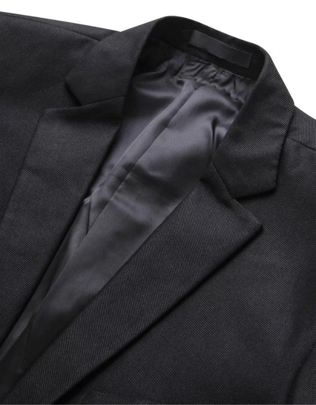 男士韩版修身高档大斜纹发亮1005# 外套细节图(CBFA)