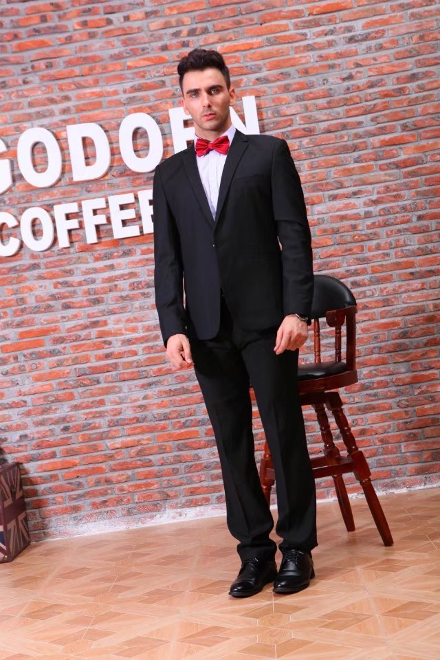 129#双扣，121-1#单扣韩版细斜纹套装(93B0)