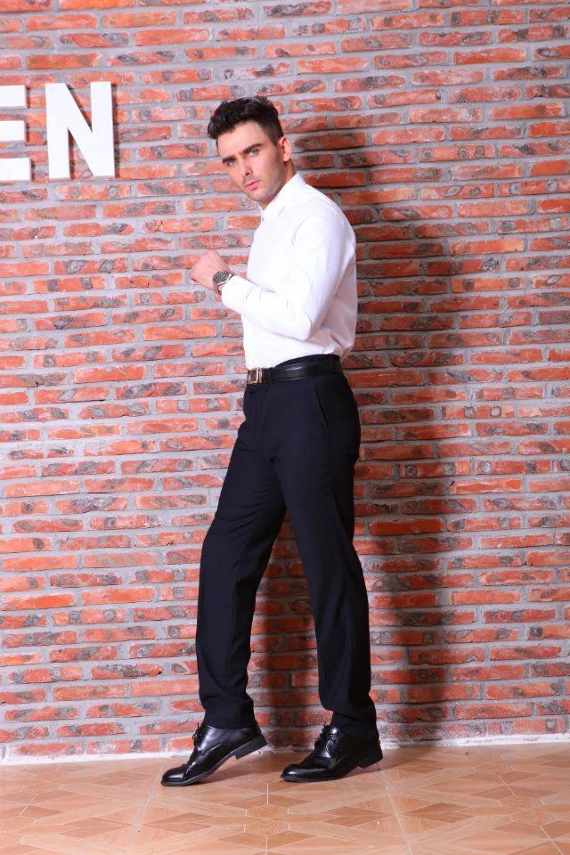 男衬衫大斜纹长袖4801(A7C4)